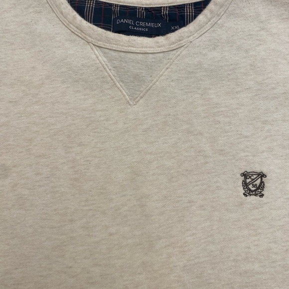 Daniel Cremieux Men's Cream Long Sleeve Crewneck
Sweatshirt Size XXL - Picture 10 of 12